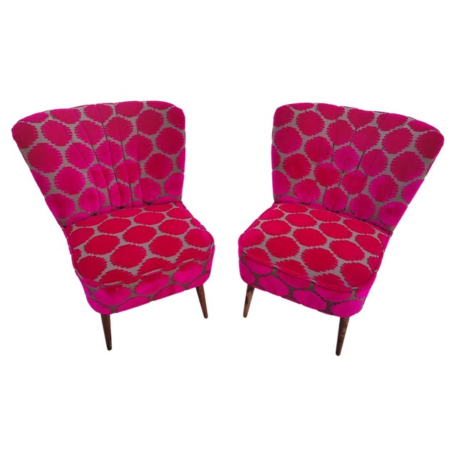 Set of Mid-Century Modern Lounge Chairs, Former Yugoslavia, 1950s For Sale