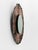 Brutalist Mirror in Hammered Copper in the style of A. Bragalini, Italy, 1960s For Sale - Image 6 of 18