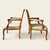 Wood Louis XV Revival Rococo Style Beech Armchairs, England, 1950s, Set of 2 For Sale - Image 7 of 17