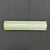 1-1/4" x 6" ceramic rail molding with a sea foam glaze and glossy finish. Moldings are handmade and hand glazed. High...