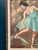 Original Mid Century Danish Oil on Canvas – “Ballerina” by Leif Alring – Framed 68 × 78 cm (26.8" × 30.7") A graceful...