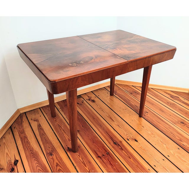 Mid-Century Modern Czech Dining Table by Jindřich Halabala for Up Races, 1950s For Sale - Image 9 of 18