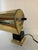 Metal House of Troy Brass Bankers Lamp With Black Marble Base For Sale - Image 7 of 8