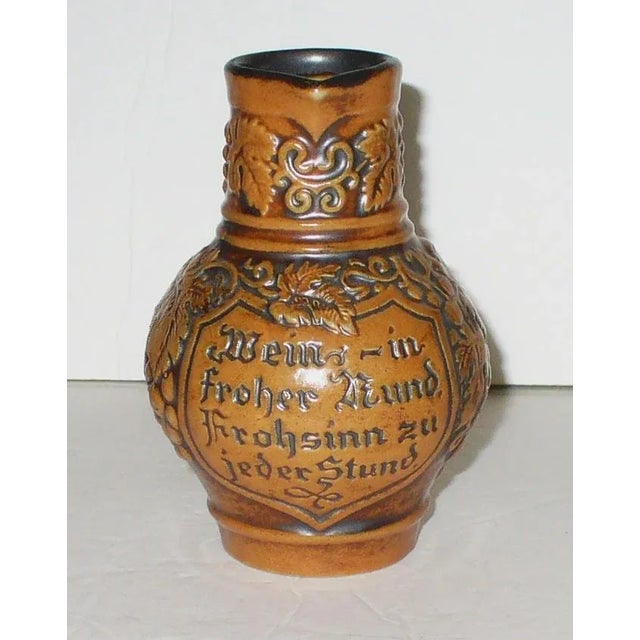 Ceramic 1960s Original Gerzit Small Porcelain Picture and Two Cups, Made in Gerz West Germany- 3 Pieces For Sale - Image 7 of 8