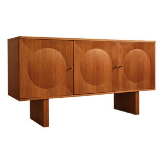 Vintage Wooden Sideboard, 1960s For Sale