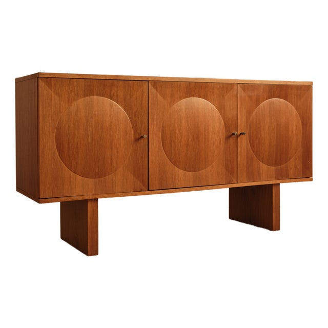 Vintage Wooden Sideboard, 1960s For Sale