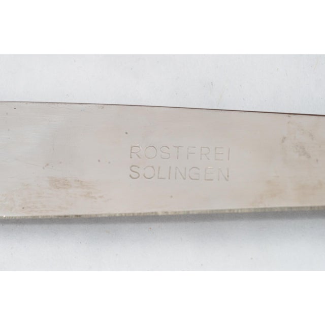 Austrian Fruit Knives and Holder, Vienna, Austria, 1950s, Set of 7 For Sale - Image 9 of 11