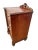 Brown Antique Italian Nightstand Cabinet With Drawer Hand Carved Walnut and Mahogany For Sale - Image 8 of 13
