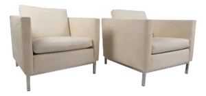 Mid-Century Modern Club Chairs - A Pair