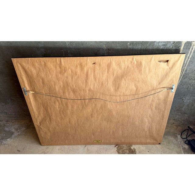 Modern Adam S Lithograph Large Modern Art Signed Listed Artist 1989 279/950 For Sale - Image 3 of 8