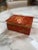 Modern Vintage Red Onyx Stone Jewelry or Trinket Box For Sale - Image 3 of 4