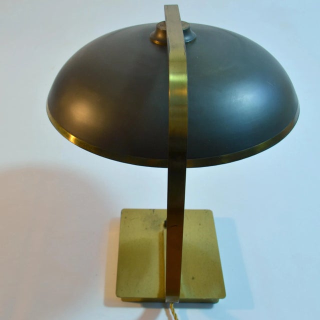 Modern Desk Lamp in Brass, 1950s For Sale - Image 6 of 10