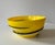 Mid century modern art glass centerpiece bowl, handblown in Italy 1960s. Attributed to Fulvio Bianconi for Mazzega. Large...