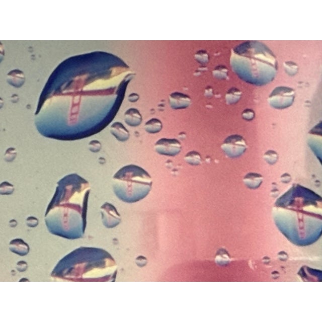 Craig Fonarow Raindrops Color Photograph, Signed For Sale - Image 9 of 12