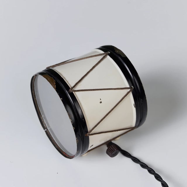 1930s Petite Drum Lamp by Lurelle Guild for Chase Brass & Copper Co. For Sale - Image 10 of 10