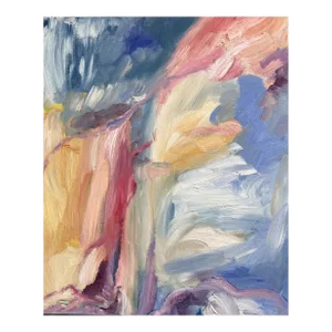 "She Said" Abstract Expressionist Contemporary Painting by Monica Shulman