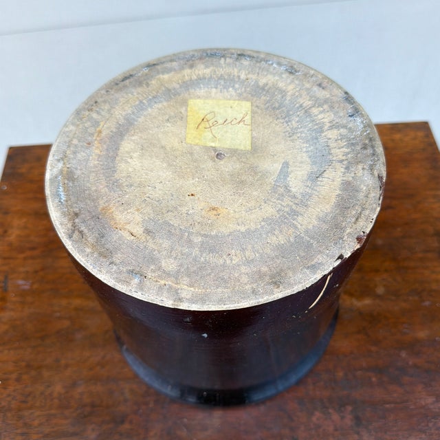 Ceramic A Antique Albany Glazed Crock, Circa 1900 For Sale - Image 7 of 11