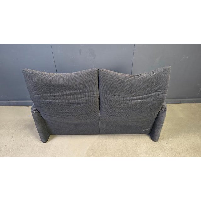Maralunga Sofa by Vico Magistretti for Cassina, 1970 For Sale - Image 6 of 15