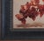 Cymbidium Orchids II by Narelle Zeller | Oil Painting of red cymbidium orchids on a branch For Sale - Image 4 of 7