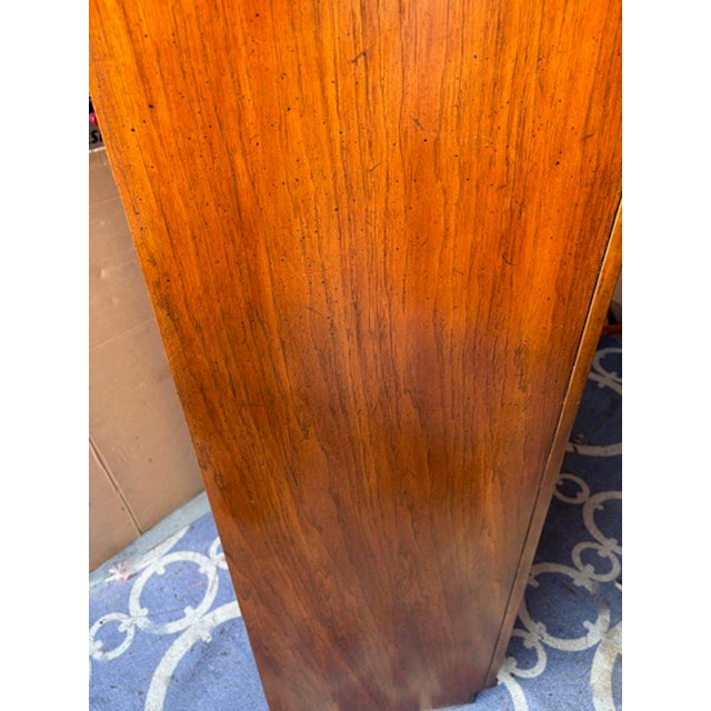 Stanley Furniture 1960s Beautiful Stanley Mid-Century Modern Hutch/China Cabinet For Sale - Image 4 of 9