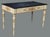 Louis XVI Empire Style Lacquered and Gilded Console Table, 1900 For Sale - Image 12 of 13