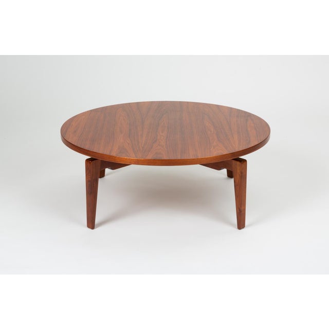 Rotating “Lazy Susan” Coffee Table by Jens Risom Chairish