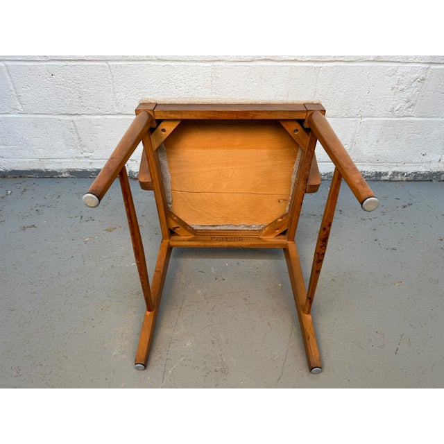 Set of Six Mid 20th Century Spindle-Backed Dining Chairs For Sale - Image 17 of 17