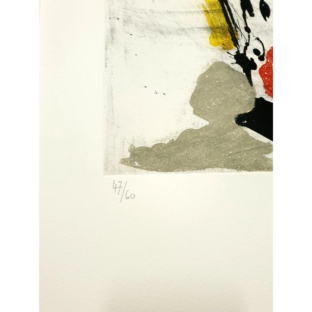 Jean Miotte - Abstract Composition - Etching 1994 For Sale - Image 3 of 8