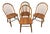 Mid-Century Scandinavian Spindle-Back Dining Chairs by Kvist Møbler For Sale