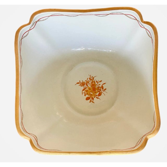 White Mottahedeh "Lowestoft" Centerpiece Bowl For Sale - Image 8 of 12