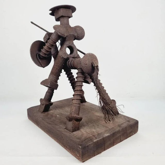 Metal Iron Home Decoration, 1970s For Sale - Image 7 of 14