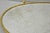 Vintage Hollywood Regency Gold Maiden Bust Oval Beveled Glass Mirror Vanity Tray For Sale In Philadelphia - Image 6 of 13
