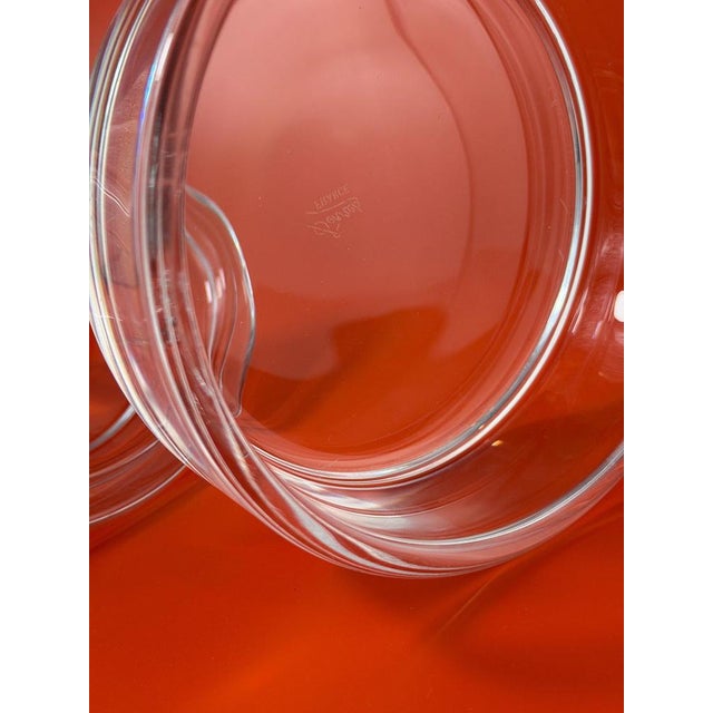 French Crystal Box with Horse Finial from Sèvres, 1980s For Sale - Image 4 of 10