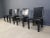 Black Black Leather Dining Chairs by Arper Italy, 1980s, Set of 4 For Sale - Image 8 of 10