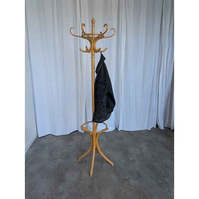 Vintage Bentwood Coat Stand, 1970s For Sale - Image 14 of 16