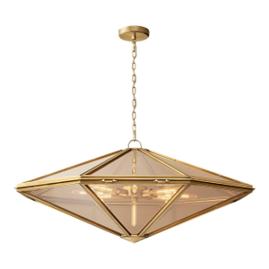 36" Rh Helena Chandelier