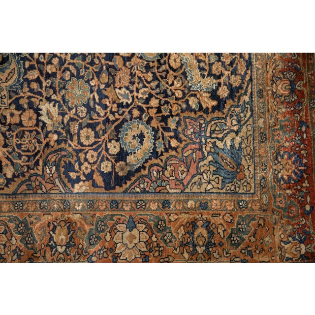1930s Vintage Farahan Sarouk Rug - 4'4" x 6'4" For Sale - Image 5 of 10
