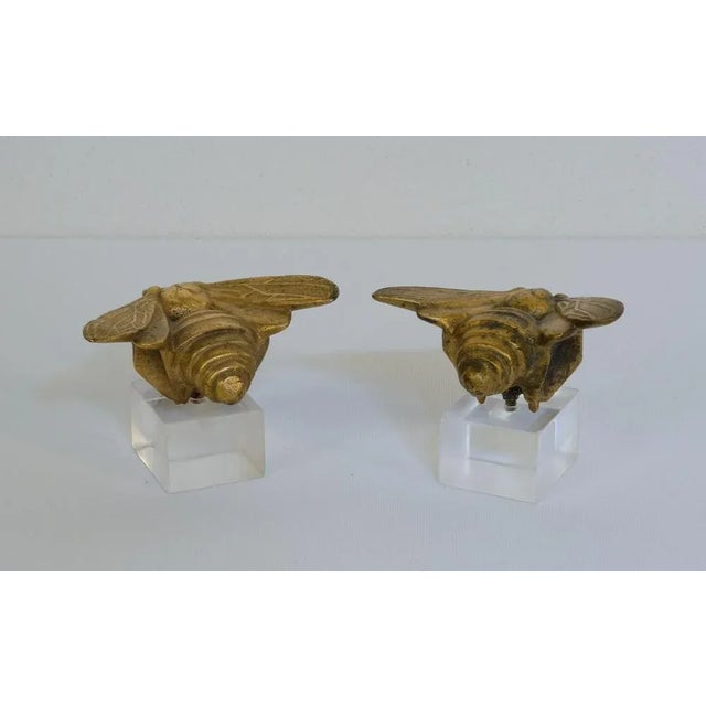 Serafini, Bronze Bees, 1950s, Bronze, Set of 2 For Sale - Image 3 of 10