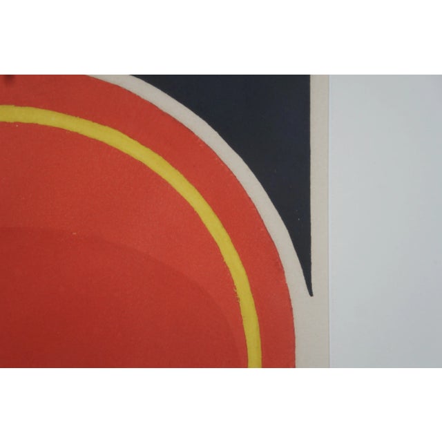 1969 Horst Egon Kalinowski "Sens Contradictoire" Colored Etching 7/100 For Sale - Image 9 of 13