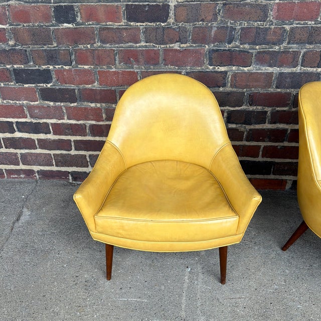 Mid-Century Modern Paul McCobb Mid Century Modern Lounge Club Chairs Sold as Pair We Have (4) For Sale - Image 3 of 8