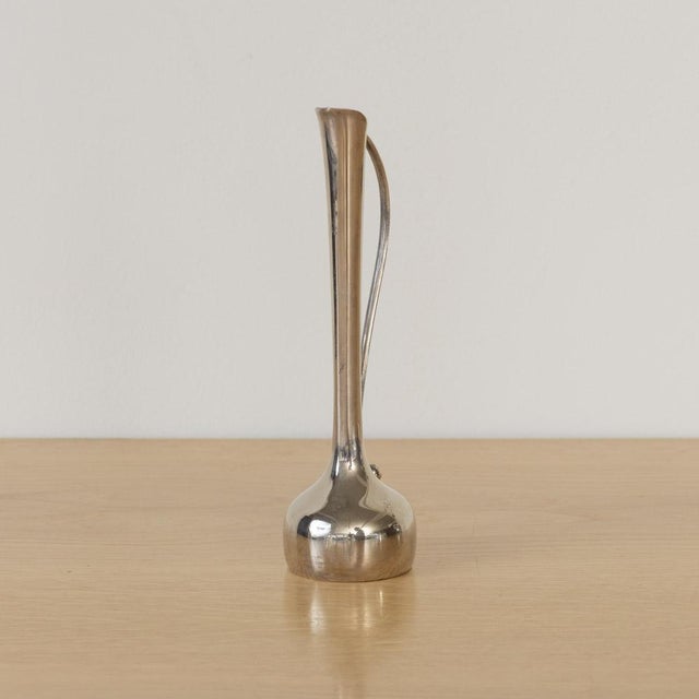 1930s 1930s French Silver Bud Vase For Sale - Image 5 of 10
