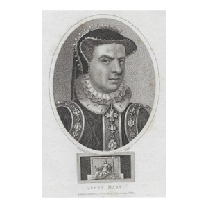 1804 Queen Mary Portrait Engraving