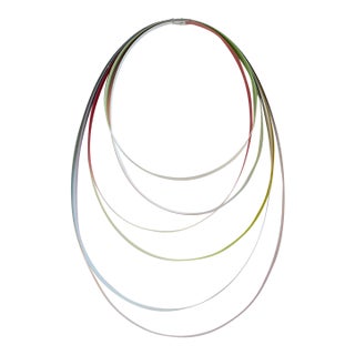 Contemporary Abstract Steel and Spray Paint "Ode Iv" by Tom Henderson For Sale