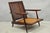 Mid-Century Modern Vintage George Nakashima Spindle Back Black Walnut "Cushion" Lounge Arm Chair For Sale - Image 3 of 18