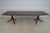 Stickley Regency Style Mahogany Double Pedestal Inlaid Dining Table For Sale - Image 10 of 18