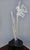 This beautiful, authentic Hans Godo Frabel Glass Daffodil Sculpture on Stand is a striking showcase of masterful glass...