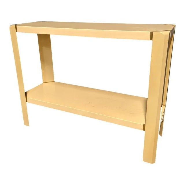 Console in the style of Jean-Claude Mahey For Sale - Image 9 of 9