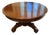Circa 1865 Rococo Walnut Dining Table and Chairs For Sale