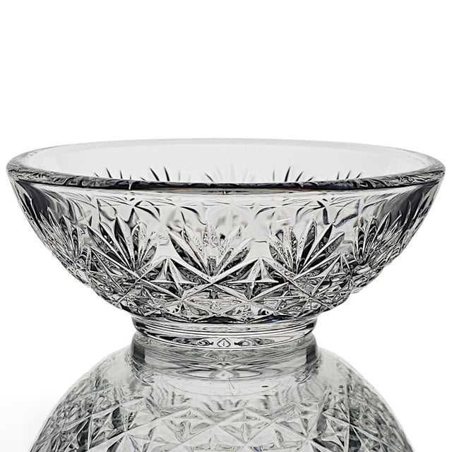 Waterford Hospitality Irish Lead Crystal Party Bowl With Box 5" For Sale - Image 9 of 15