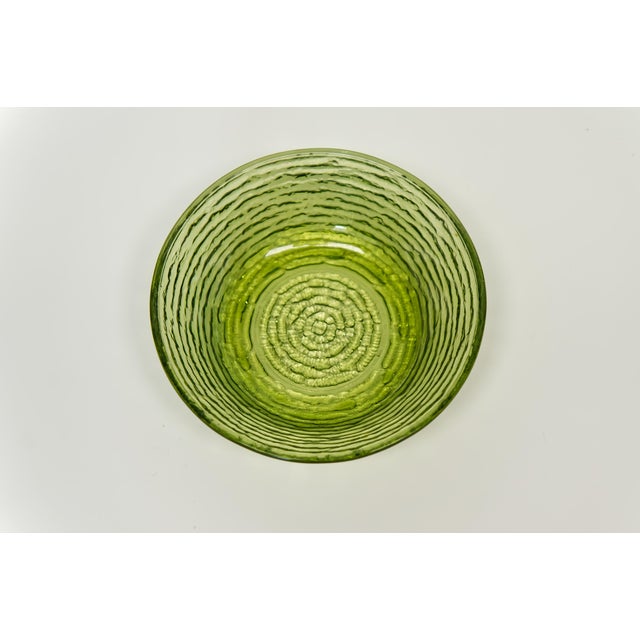 Mid 20th Century Anchor Hocking Soreno Avocado Green Small Bowls Set of 10 For Sale - Image 5 of 5